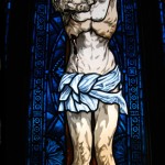 Crucifixion Stained Glass Window Colorado